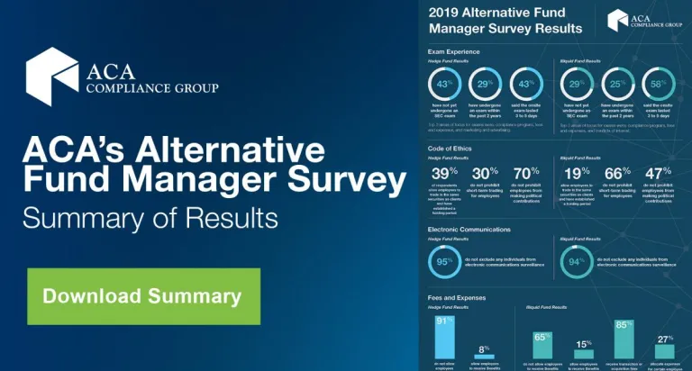 2019 Alt Fund Survey Summary Download