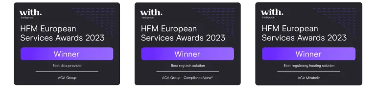 HFM Award Logos